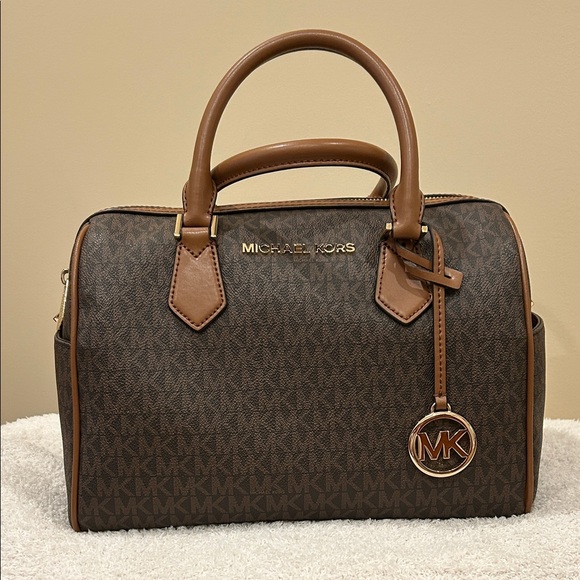 Michael Kors Bedford Duffle Satchel - Picture 1 of 11